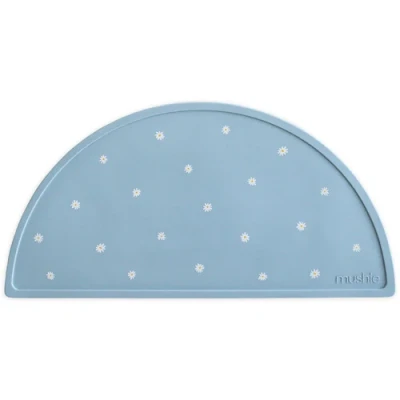 Afbeelding van Mushie placemat white daisy