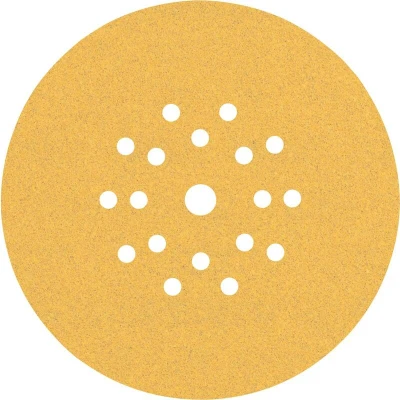 Image de BOSCH 2608901149 Feuille abrasive Expert C470 Best for Wood and Paint, diamètre 225 mm, grain 100, 19 trous (25 pcs)