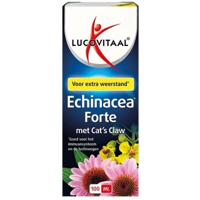 Afbeelding van Stapel tot 60% korting Lucovitaal Echinacea Forte met Cat&#039;s Claw 100ml