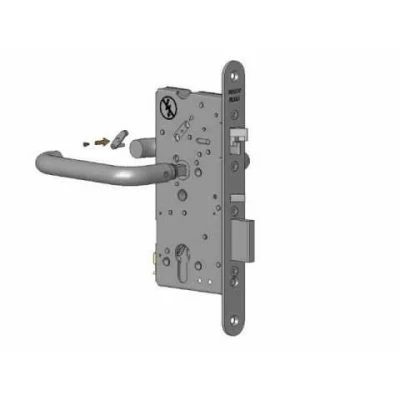 Afbeelding van Assa Abloy Solenoidslot EL561/60/72/24mm rd