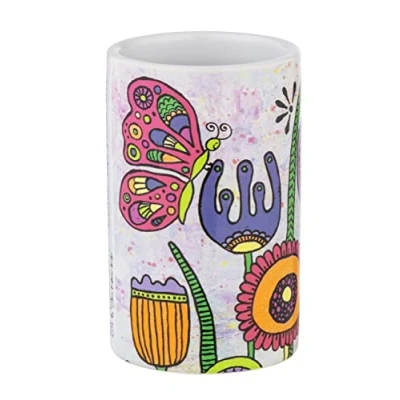 Afbeelding van Wenko Rollin&#039;Art Full Bloom mok van hoogwaardig keramiek, meerkleurig, 6,5 x 11 cm