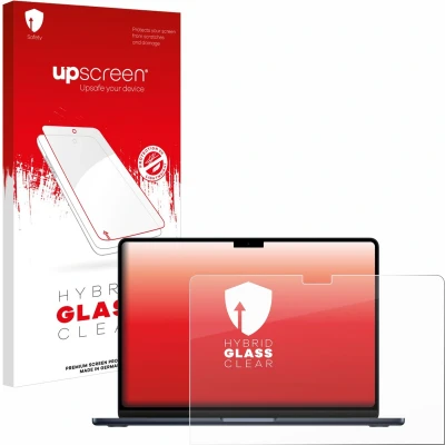 Afbeelding van upscreen Screenprotector voor Apple MacBook Air 13&quot; M3 2024 Folie Beschermfolie Beschermglas transparant