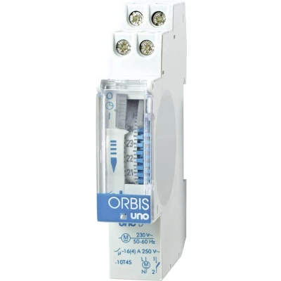 Afbeelding van ORBIS Zeitschalttechnik UNO D 230 V DIN rail schakelklok Analoog V/AC
