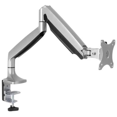 Afbeelding van LogiLink BP0042 Monitor tafelbeugel 1 voudig 33,0 cm (13) 81,3 (32) Zilver In hoogte verstelbaar, Kantelbaar, Zwenkbaar, Draaibaar