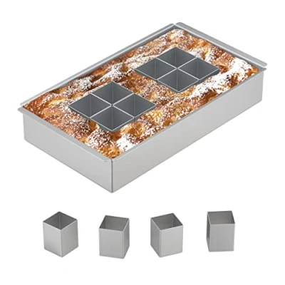 Afbeelding van Relaxdays cakevorm cijfers en letters bakvorm taartvorm aluminium zilver