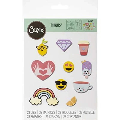 Afbeelding van Sizzix Thinlits Die Set 25PK Spring Icons 664365 (01 20)