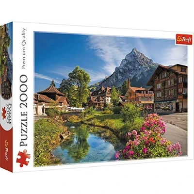 Afbeelding van Trefl Alpen in de zomer puzzel 2000 stukjes