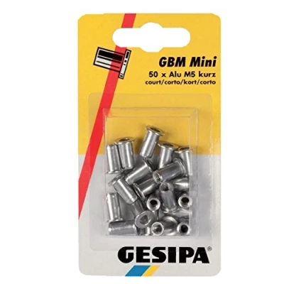 Afbeelding van Gesipa 1464840 Popmoer (Ø x l) 7 mm 13.5 M5 Staal 50 stuk(s)