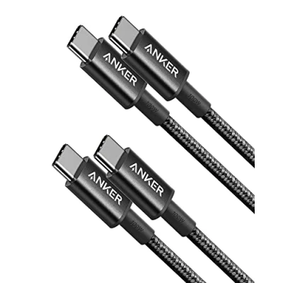 Afbeelding van Anker 2 stuks USB C naar 333 oplaadkabel 0,9 m 100 W snel opladen vermogen geschikt voor MacBook Pro 2020, iPad Air 4, Galaxy S21, Pixel, Switch, LG en meer
