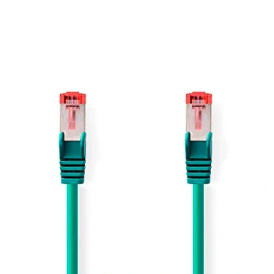 Afbeelding van Netwerkkabel Cat6 S/FTP 20 meter (100% koper, LSZH, Groen)