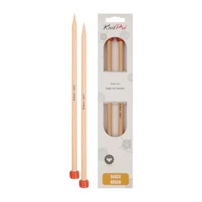 Afbeelding van KnitPro KP35285 Basix naald, 17 x 0,5 10,5 cm, houten punt, meerkleurig
