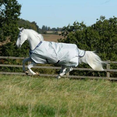 Afbeelding van Bucas Turnout Power Medium Zilver 165/213