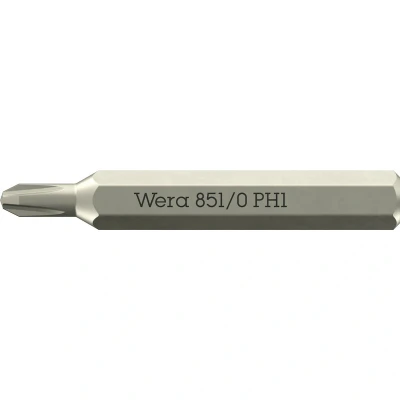 Afbeelding van Wera 851 Micro 05058122001 Kruis bit PH 1 stuk(s)