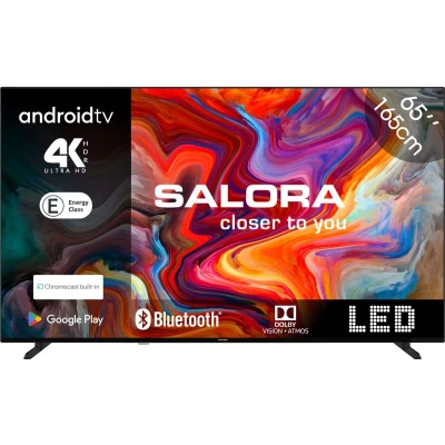 Afbeelding van Salora SMART65TV 65 Inch Smart TV 4K Ultra HD 2023 Android Televisie