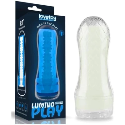 Afbeelding van LoveToy Lumino Play Masturbator 2 Glow in the Dark