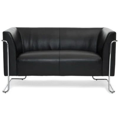 Afbeelding van CURACAO 2 Zits Lounge bank / sofa Zwart