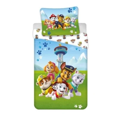 Afbeelding van PAW Patrol Dekbedovertrek Rescue Squad Eenpersoons 140 x 200 cm Katoen
