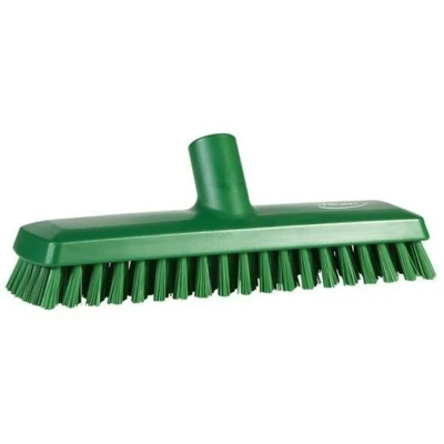 Image de VIKAN 70412 brosse à récurer avec alimentation en eau, 270 mm, polyester, extra dur, vert 7041/2