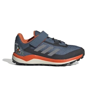 Afbeelding van adidas TERREX Disney Agravic Flow Trail Running Shoe, lage schoenen, zonder voetbal, uniseks, Wonder Steel / Grijs Semi Impact Oranje