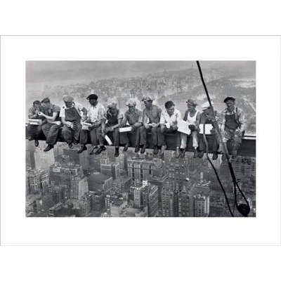 Afbeelding van Lunch On A Skyscraper Print 80x60cm