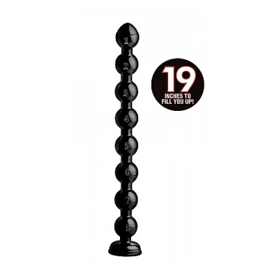 Afbeelding van Beaded Thick Anal Snake Anaaldildo 19 inch
