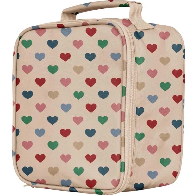 Afbeelding van Konges Sløjd Clover Thermo Lunch Bag Coeur Coloré Frappé