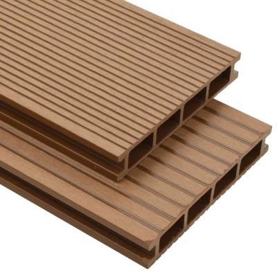 Afbeelding van Terrasplanken HKC met accessoires 25 m² 4 m teak