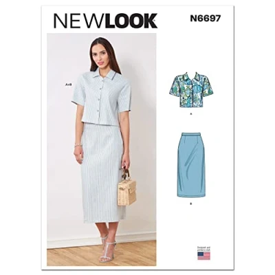 Afbeelding van New Look Naaipatroon N6697 Top en rok