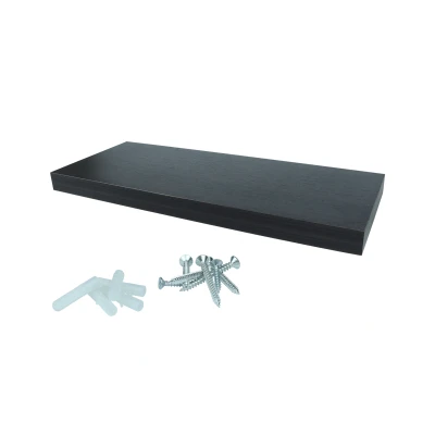 Afbeelding van Zwevende Wandplank 80 x 24 cm Donkerbruin Per Stuk