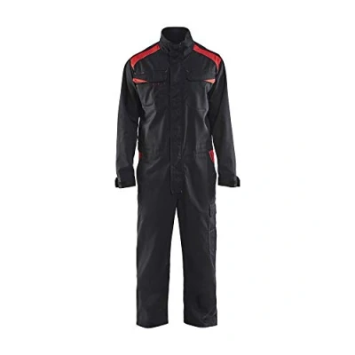 Afbeelding van Blaklader Overall Industrie 6054 1800 Zwart/Rood C50