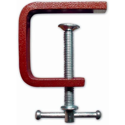Afbeelding van PIHER Lichte G Spanklemmen Set Kleine Lijmklemmen Stalen 16x6mm staaf T handgreep 7 cm Klembereik 10 Stuks