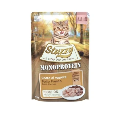 Afbeelding van 20x Stuzzy Kattenvoer Monoprotein Kitten Kip 85 gr