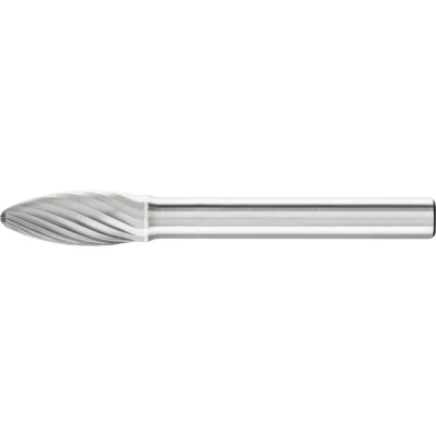 Afbeelding van PFERD 21103106 Freesstift Vlam Lengte 60 mm Afmeting, Ø 8 Werklengte 20 Schachtdiameter 6