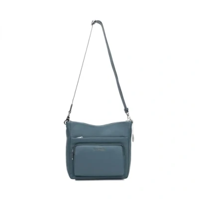 Afbeelding van Mandarina Duck Mellow Leather Crossover pour femme, Iron