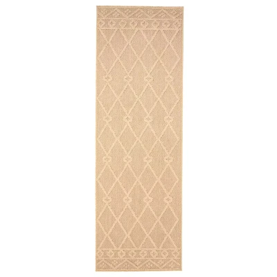 Afbeelding van Bohemian Balkonkleed Retreat Beige 80x250 Cm