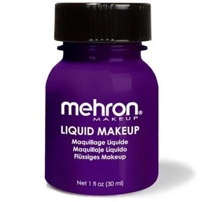 Afbeelding van Mehron Vloeibare Schmink op Waterbasis Paars 30 ml