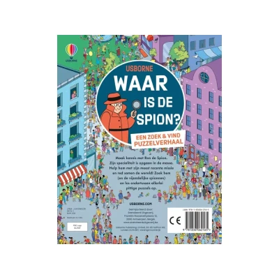 Afbeelding van Waar is de spion / Een zoek &amp; vind puzzelverhaal