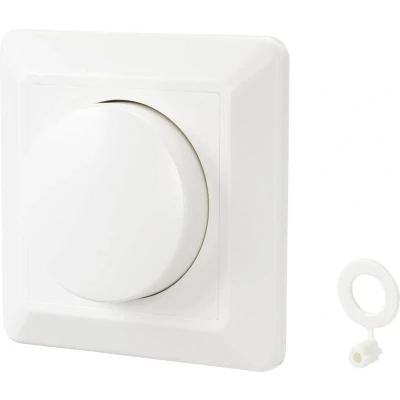 Afbeelding van Sygonix SY 4697894 Draaidimmer Geschikt voor lampen: Halogeenlamp, LED lamp, Gloeilamp
