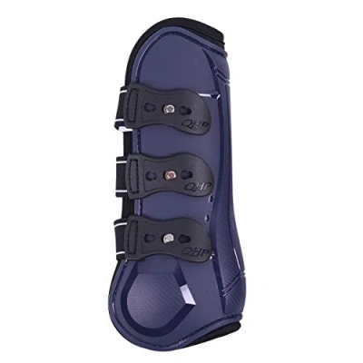 Afbeelding van QHP Carrosserie stop met elastaan Airflow neopreen voering snelsluiting, 6 kleuren (marineblauw, marineblauw)