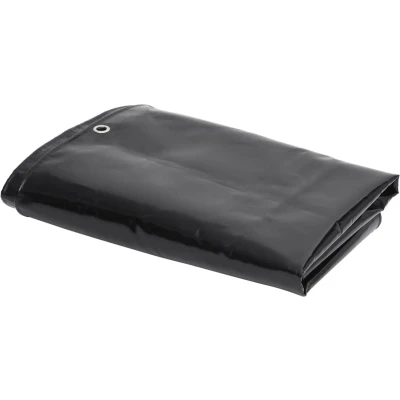 Afbeelding van Dekzeil 650 g/m 4x4 m zwart