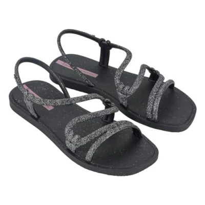 Afbeelding van Ipanema Sandalen, Dames, Maat: 39, Black Natuurrubber