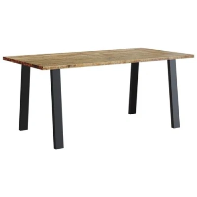 Afbeelding van Eettafel 150x90x75 cm massief acaciahout