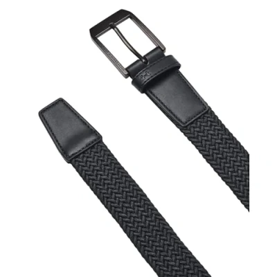 Afbeelding van Under Armour Heren Braided Golf Belt Black/Black