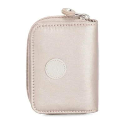 Image de Kipling TOPS Petit portefeuille, Metallic Glow (Argent)