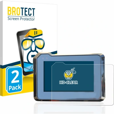 Afbeelding van BROTECT Screenprotector voor KTM 1290 Super Duke R 2020/2022 TFT Display 5&quot; Folie Beschermfolie transparant (2 Stuks)