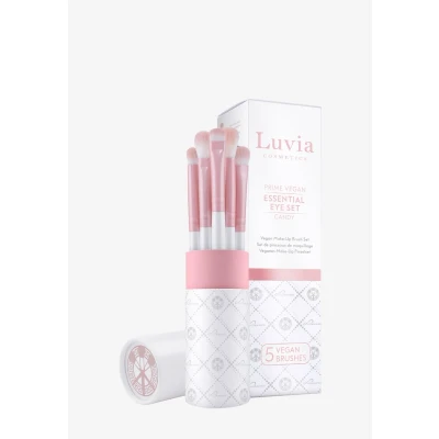 Afbeelding van Luvia Cosmetics Essential EYE SET Kwastenset, Maat: One Size, Pearl white/candy pink