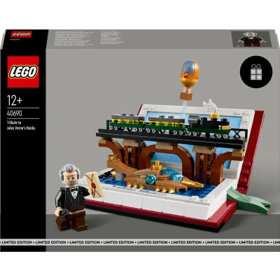 Afbeelding van LEGO 40690 Tribute to Jules Verne&#039;s Books