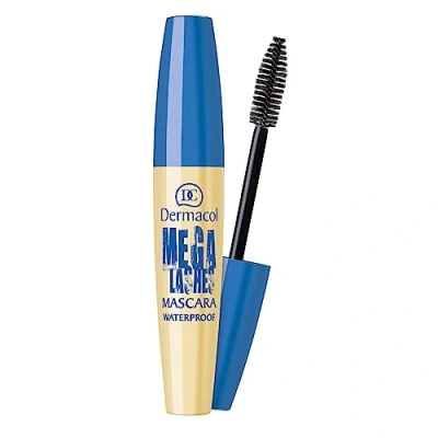 Afbeelding van Dermacol Mega Lashes Waterproof Mascara, zwart, 12,5 ml