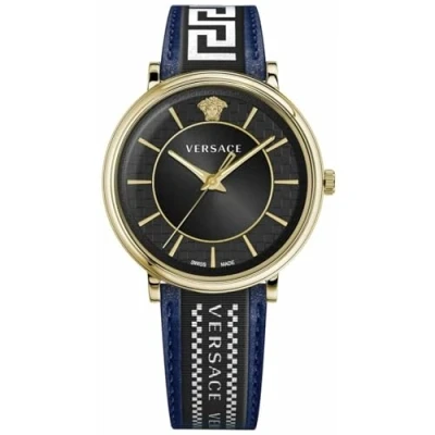 Afbeelding van Versace VE5A01521 horloge mannen Roestvrij Staal goud
