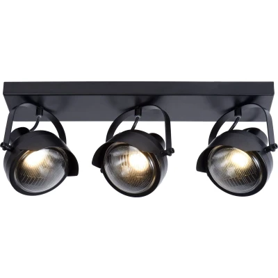 Afbeelding van Lucide CICLETA Plafondspot 3xGU10 Zwart